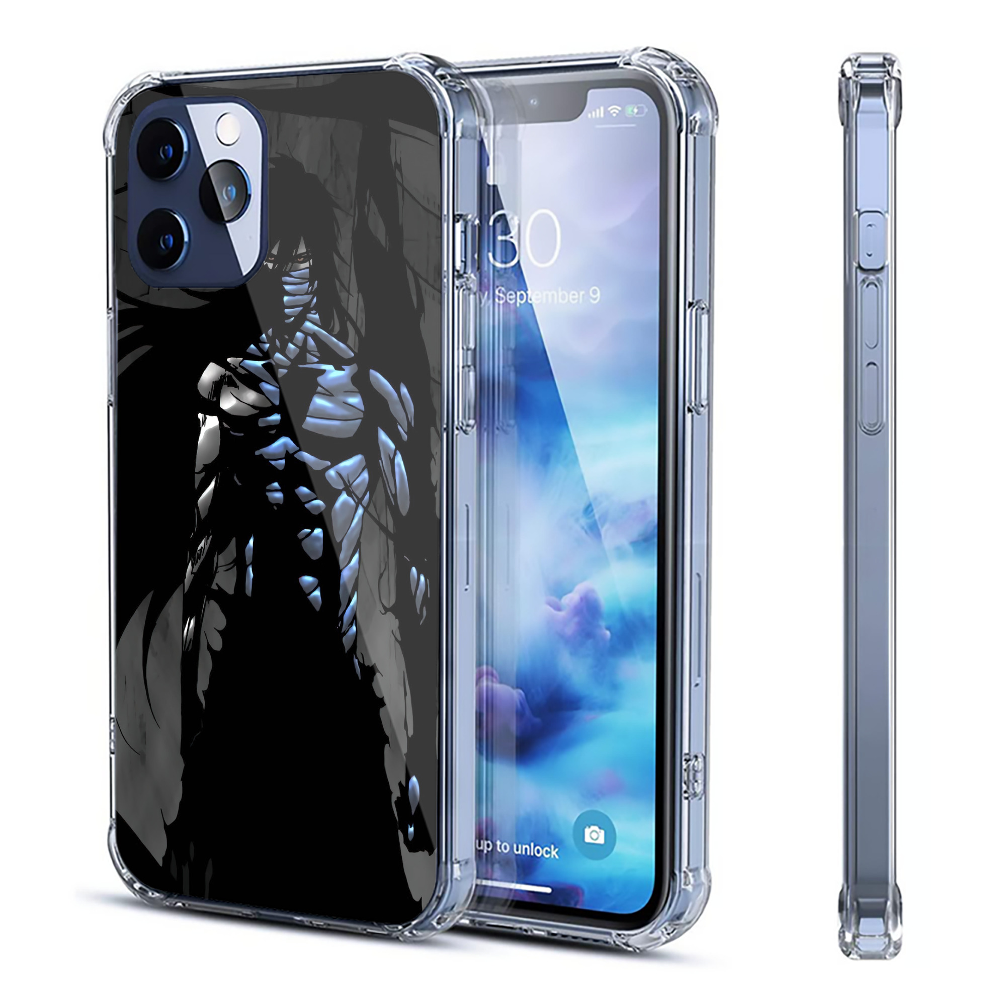 （画像用） ブリーチ BLEACH 【iPhone 12シリーズ対応】透明スマホケース（クリアソフトケース）